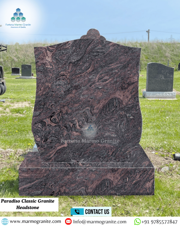 Paradiso Classic Granite Headstone