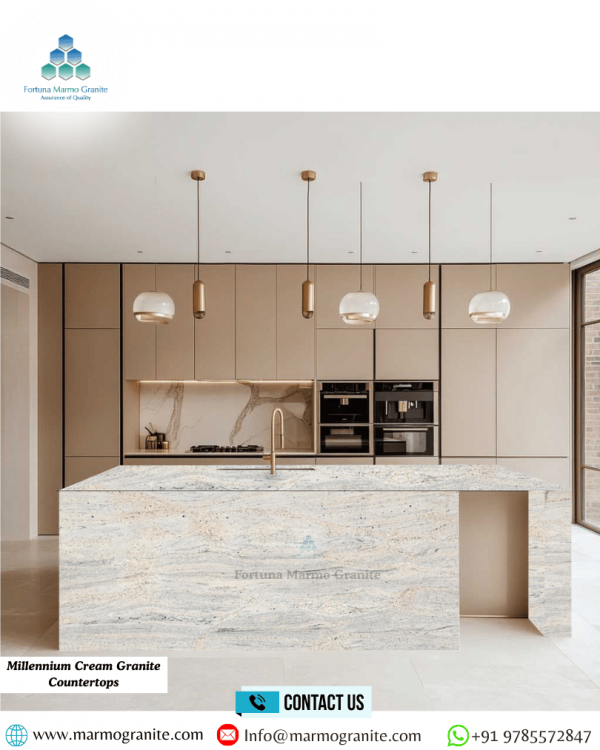 Millennium Cream Granite Countertops Millennium Cream Granite Countertops