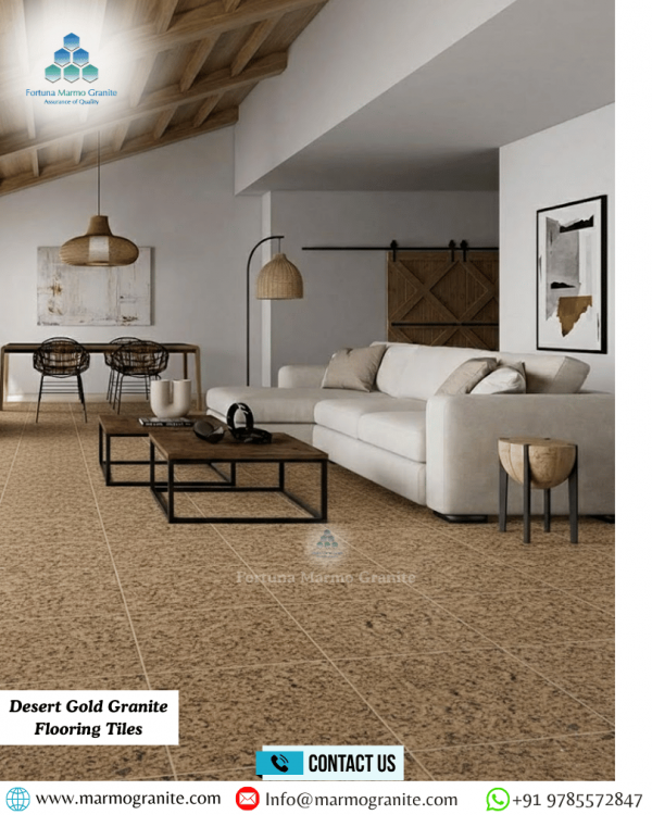 Desert Gold Granite Flooring Tiles