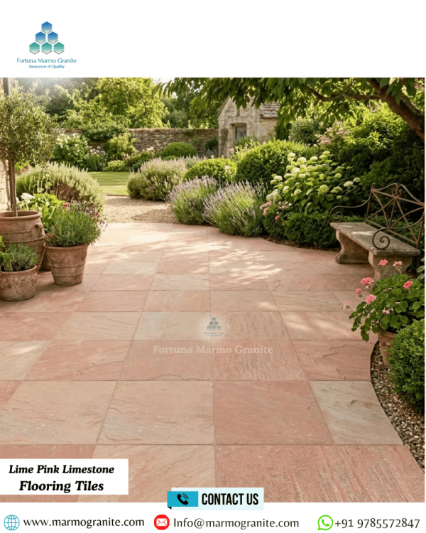 Lime Pink Limestone Flooring Tiles Lime Pink Limestone Flooring Tiles