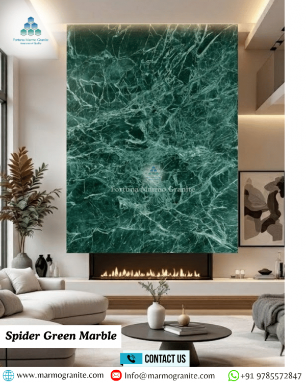 Spider Green Marble