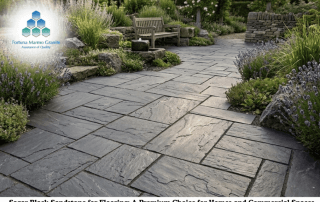 Sagar Black Sandstone for Flooring: A Premium Choice for Homes and Commercial Spaces