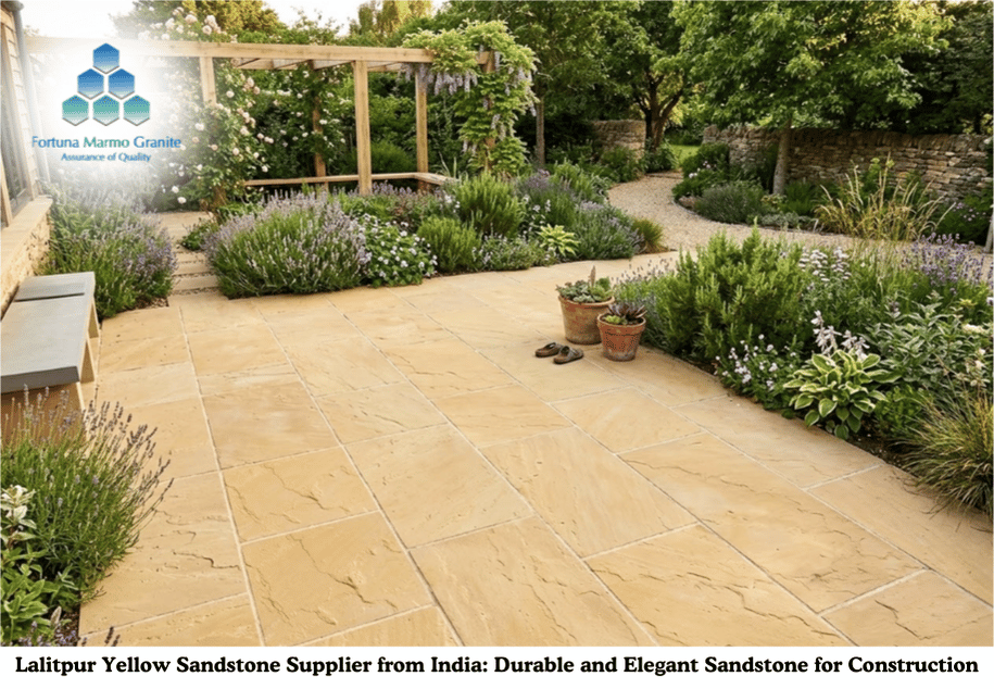 Lalitpur Yellow Sandstone Supplier from India: Durable and Elegant Sandstone for Construction