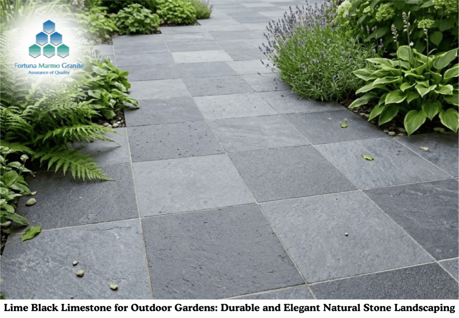 Lime Black Limestone for Outdoor Gardens: Durable and Elegant Natural Stone Landscaping