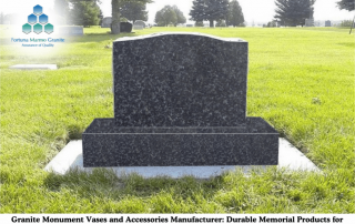 Granite Monument Vases and Accessories Manufacturer: Durable Memorial Products for Cemeteries