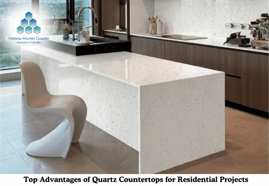 Top Advantages of Quartz Countertops for Residential Projects