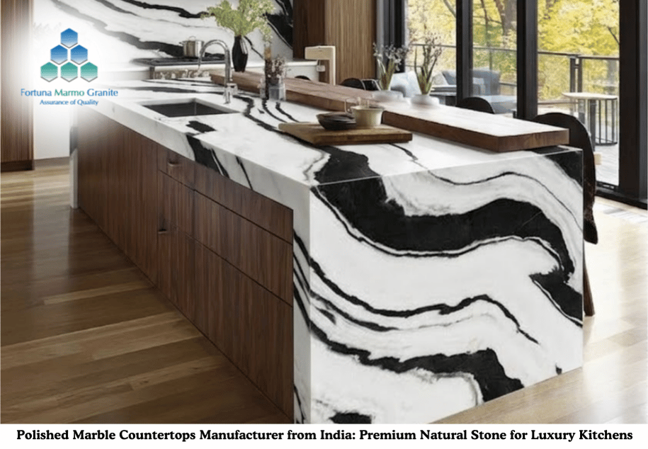 Polished Marble Countertops Manufacturer from India: Premium Natural Stone for Luxury Kitchens