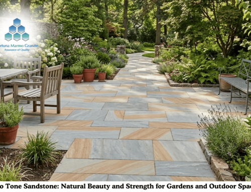 Two Tone Sandstone: Natural Beauty and Strength for Gardens and Outdoor Spaces