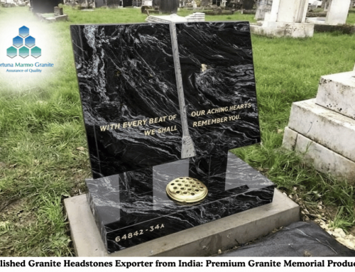 Polished Granite Headstones Exporter from India: Premium Granite Memorial Products