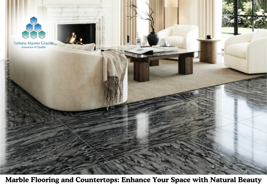 Marble Flooring and Countertops: Enhance Your Space with Natural Beauty
