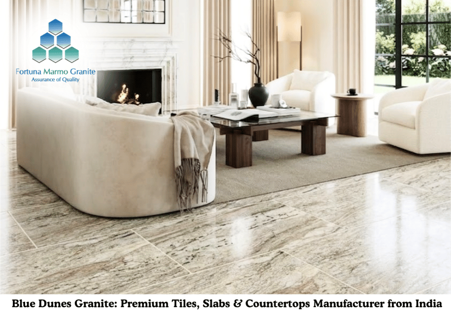 Blue Dunes Granite: Premium Tiles, Slabs & Countertops Manufacturer from India