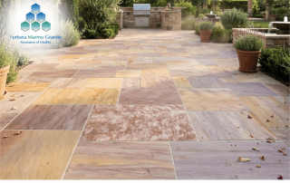 Panther Yellow Sandstone Tiles for Gardens: Style, Strength & Longevity