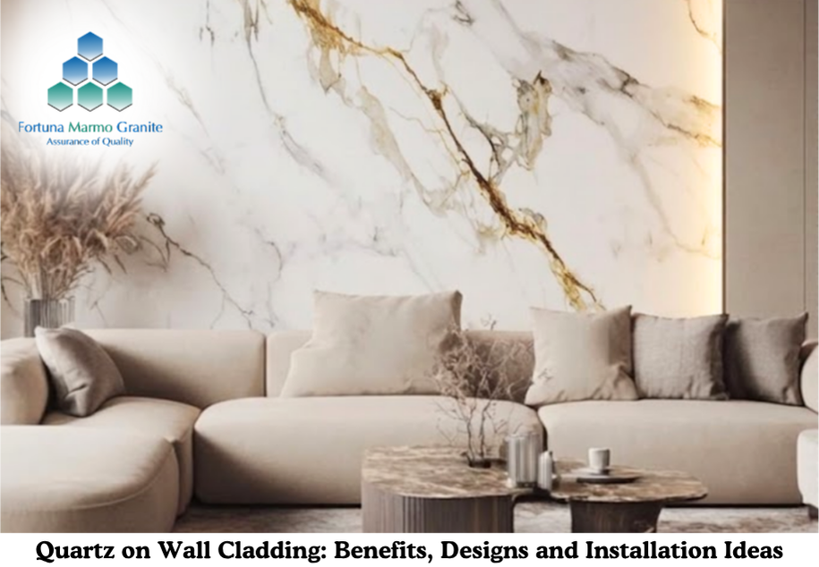 Quartz on Wall Cladding: Benefits, Designs and Installation Ideas