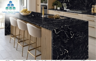 Why Choose Titanium Black Granite for Countertops and Flooring