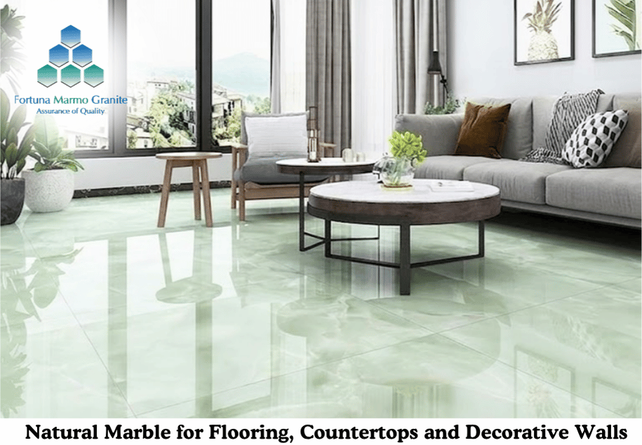 Natural Marble for Flooring, Countertops and Decorative Walls