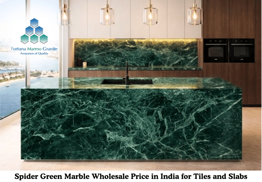 Spider Green Marble Wholesale Price in India for Tiles and Slabs