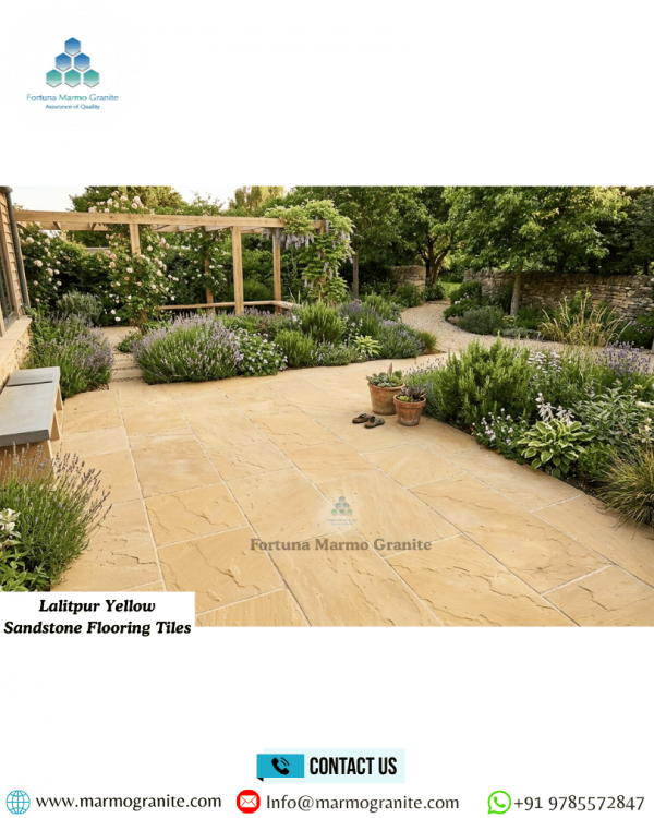 Lalitpur Yellow Sandstone Flooring Tiles Lalitpur Yellow Sandstone Flooring Tiles