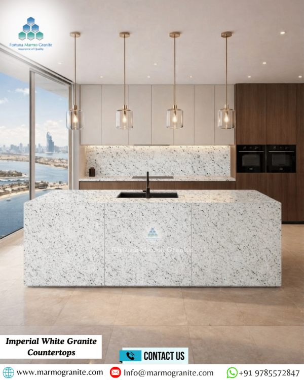 Imperial White Granite Countertops