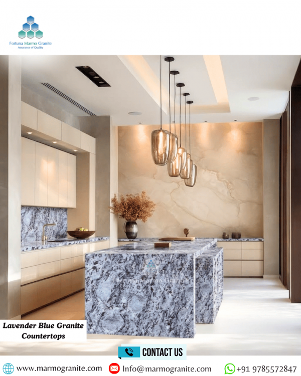 Lavender Blue Granite Countertops