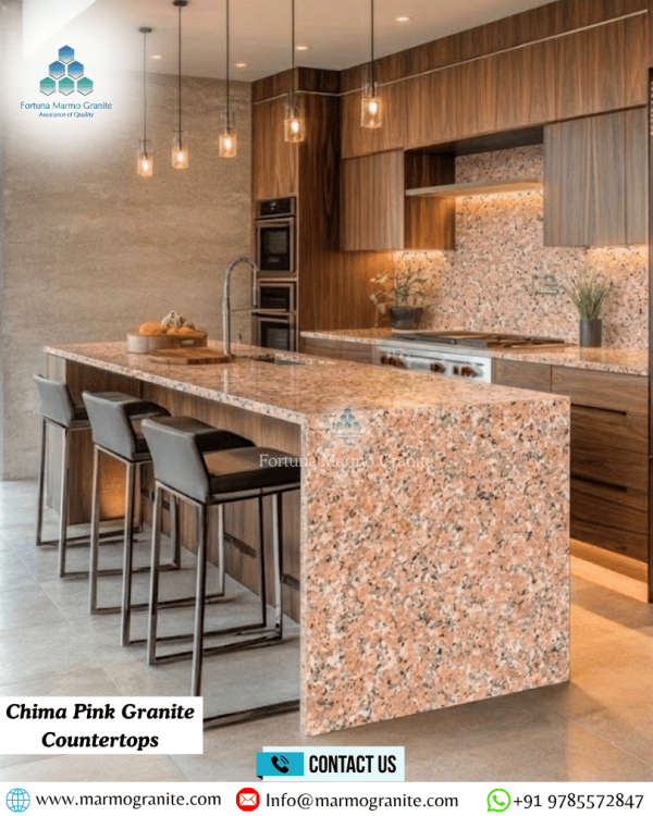 Chima Pink Granite Countertops Chima Pink Granite Countertops