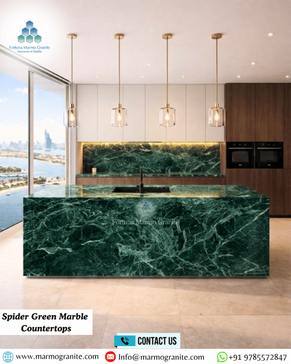Spider Green Marble Countertops Spider Green Marble Countertops