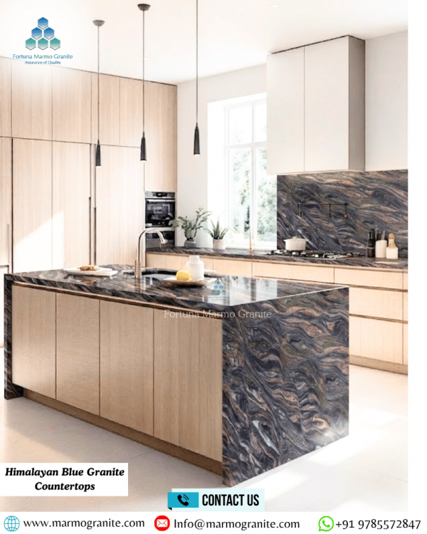 Himalayan Blue Granite Countertops