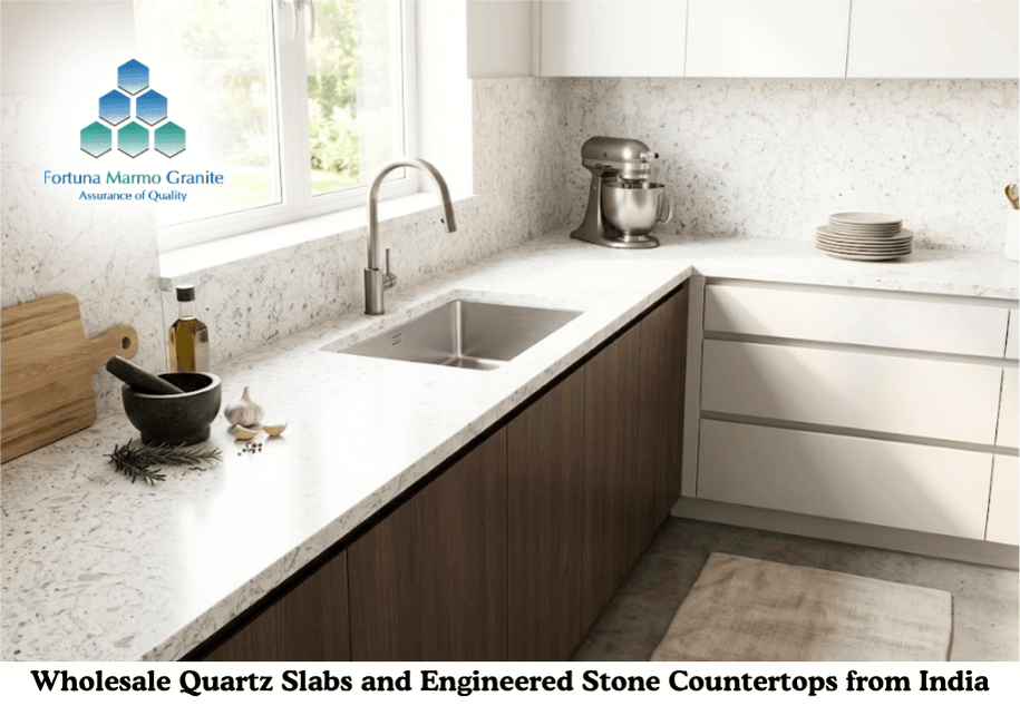 Wholesale Quartz Slabs and Engineered Stone Countertops from India