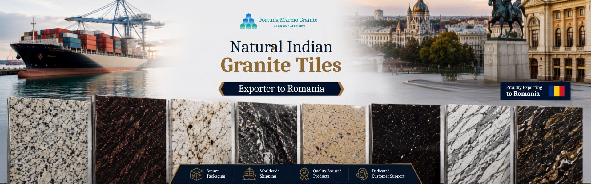 Natural Indian Granite Tiles Exporter to Romania Natural Indian Granite Tiles Exporter to Romania
