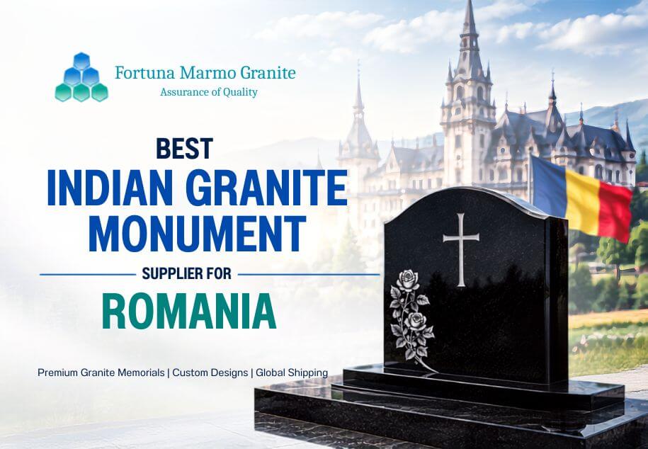 Indian Granite Monument Supplier for Romania