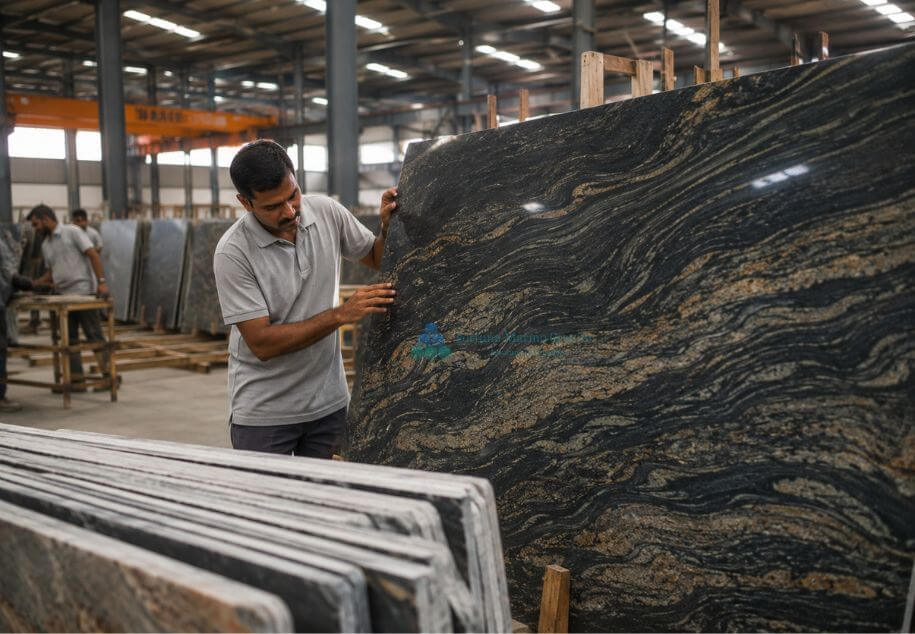 Indian Granite Slabs Supplier for Europe
