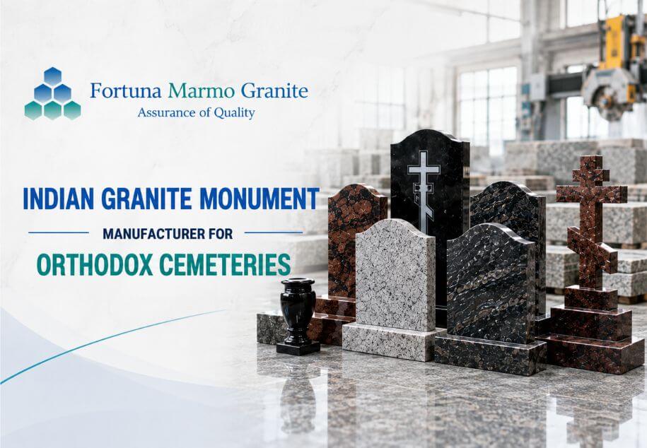 Orthodox Cemetery Monument, Indian Granite Monument Manufacturer for Orthodox Cemeteries