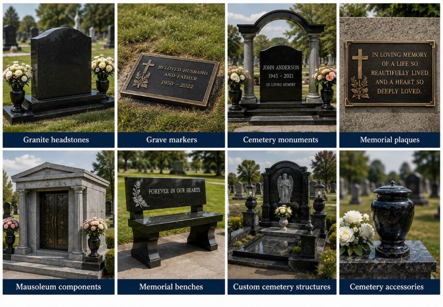 Indian Granite for Headstones and Memorials Indian Granite Manufacturer for Headstones, Monuments, Slabs & Countertops