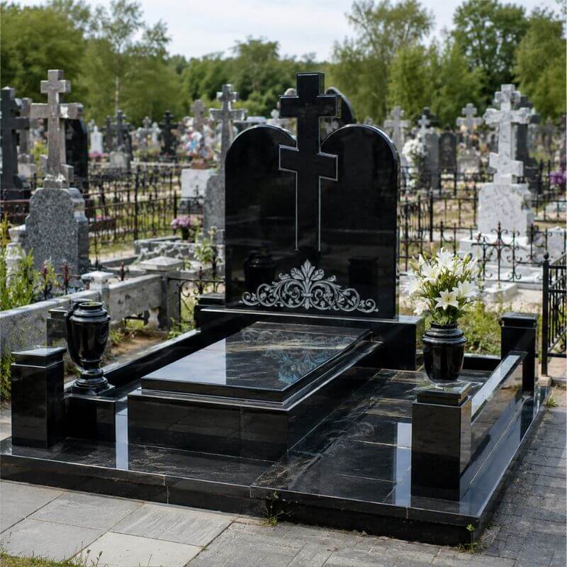 Orthodox Cemetery Monument, Indian Granite Monument Manufacturer for Orthodox Cemeteries