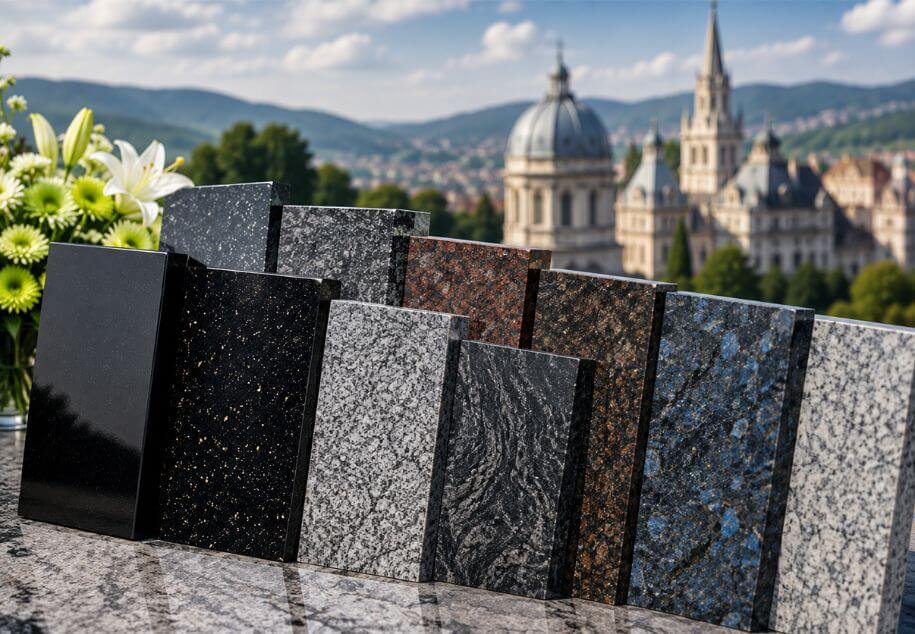 Premium Granite Colors for Romanian Memorial Projects Best Indian Granite Monument Supplier for Romania