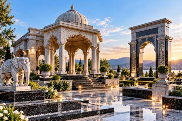 Architectural Monuments Cut to Size Indian Granite Supplier for Monument Companies in Kosovo