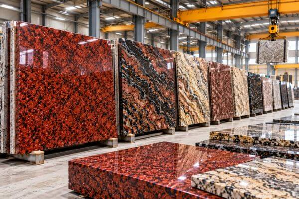 Wholesale Indian Granite Slabs Supplier for Stone Importers in Poland